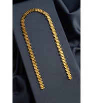 Hematit Doğal Taş Parlak Gold CC Kesim 8x8mm Dizi [AA]