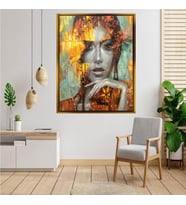 Altın  Çerçeveli tablo n1529
