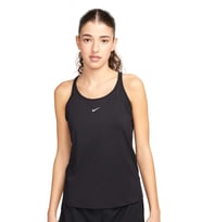 Nike One Classic Dri Fit Womens Tank Reflektörlü Kadın Antreman Atleti Siyah