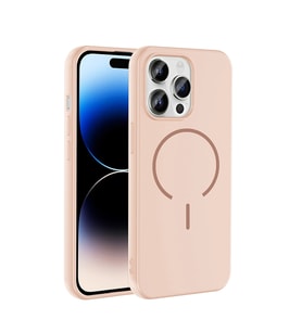 Apple iPhone 14 Pro Max Kılıf M-safe Şarj Özellikli Zore Meta Kapak