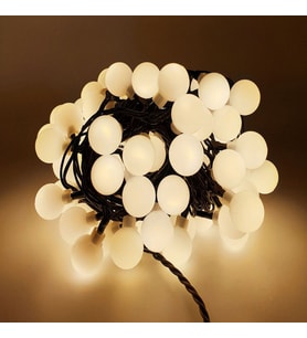 4.30 METRE GÜN IŞIĞI TOP LED IŞIK WARM LİGHT IŞIK 220 V FİŞLİ YILBAŞI AĞACI IŞIĞI GÜN IŞIĞI TOP IŞIK