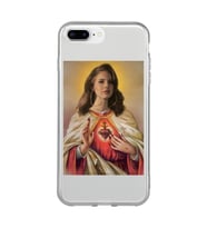 Iphone 7 Plus / 8 Plus Uyumlu Lana Del Rey Desenli Şeffaf Telefon Kılıfı
