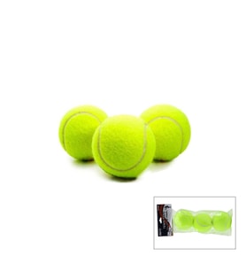 Tenis Topu Seti - 3'lü Paket - Dayanıklı Top