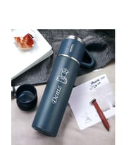 Kişiye Özel Isimli 500 ml Paslanmaz Çelik Bardaklı Termos, Çay Kahve Termos,piknik Kamp Ofis Mug