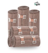 Premium Elastik Bandaj 15 cm Yüksek Kalite Esneklik ve Dayanıklılık  Spor & Ortopedik Destek  6’lı Set