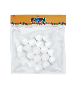PUTİ 4766 KÖPÜK TOP 3 CM 20'Lİ