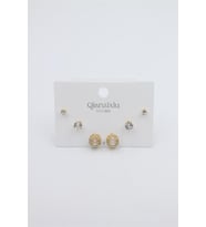 Northcity Çoklu Set Küpe - Altın