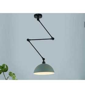 MYLİGHTS  RETRO RUSTİK METAL AKROBAT AVİZE SUYEŞİLİ  30CM