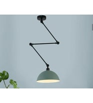 MYLİGHTS  RETRO RUSTİK METAL AKROBAT AVİZE SUYEŞİLİ  30CM
