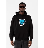 PiewDiePie Active Siyah Erkek 3ip Kapşonlu Sweatshirt