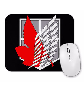 Attack On Titan Attack On Angel Mouse Pad