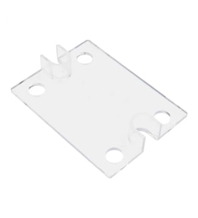 Ssr Modüller için Koruyucu Pleksi Kapak Plastik Şeffaf Solid State Röle Üst Cover Kılıf