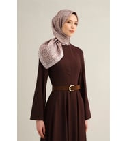 06 Armine Twill İpek Eşarp 9352D