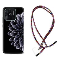 Xiaomi Redmi Note 7 8 9 Pro 10 2022 10 Pro 10S Kılıf Boyun Asklı Rasta Silikon Çiçekler 1639
