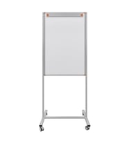 Mobil Yazı Tahtası 65x100cm Flip Beyaz