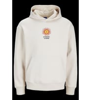 JACK&JONES JORBRADLEY MANIFESTO SWEAT HOOD GBS23 LN 12257389 (Bej)