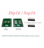 16 Pinli TSSOP16 SSOP16 MSOP16 SOP16 Dip16 Dönüştürücü Kart Aparat + 16pin çubuk Bios Eprom Yazma