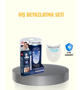 LED Işıklı Profesyonel Diş Beyazlatma Seti
