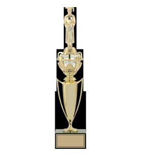 ODAK KUPA - Figürlü Kupalar - Mezuniyet Erkek Figürlü Kupalar FG-044 A - 43 cm