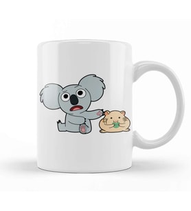 Nom Nom We Bare Bears 01 Kupa Bardak Porselen