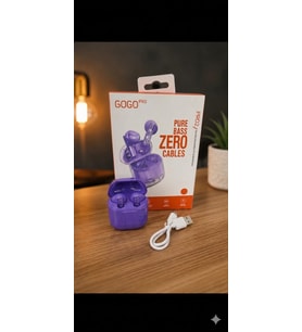 GOGO PRO2 MOR KULAKİÇİ BLUETOOTH KULAKLIK