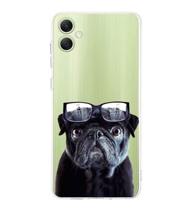 PrintiFy Samsung Galaxy A05 ile Uyumlu Köpek 3 Kamera Korumalı Şeffaf Kılıf