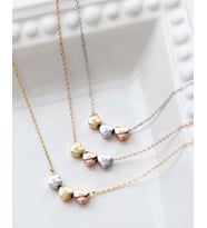 925 Ayar Gümüş Minimalist Kişiye Özel Harfli Kalp Kolye.rose.gold.rodaj Renk Seçeneği