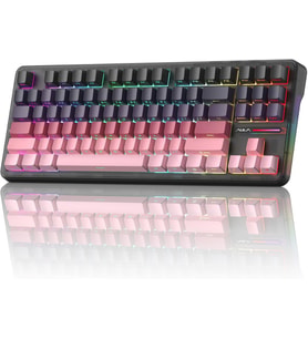 F87 Pro Wireless Mechanical Keyboard, 75% TKL Tri-Mode 8000mAh Battery