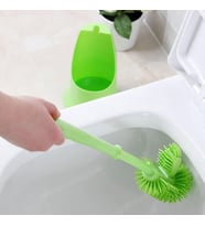 Ergonomik Silikon Tuvalet Fırçası