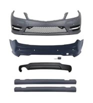 Mercedes W204 2011-2013 Gövde Kiti F Yık Lı PDC Ön Arka O Egz Çıkışlı Marşpiyelli AMG A2042102 Wende
