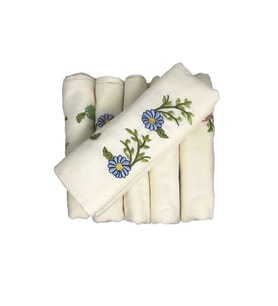 Bulteks Nakışlı Kadife Desen 2 Havlu 30X50