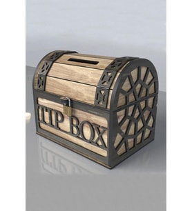 Klitli Tip Box Bahşiş Kutusu Ve Kumbara Sandık Tipi Tipbox