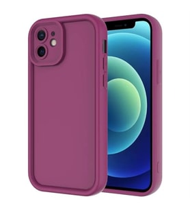 coverzone iPhone 12 ile uyumlu K?l?f Parlak, Tek Renkli Y�zey Dayan?kl? Malzeme & Tam Koruma Redolent K?l?f iPhone 12 ile uyumlu K?l? Ergonomik Kavrama Kolay Eri?im Kapak M�rd�m