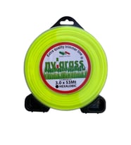 NYLGRASS Yüksek Kaliteli Tırpan Misinası 3.0mm 53 Metre (Sarı)