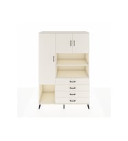 Hyperion Gardrop 7 Raflı 4 Çekmeceli 3 Kapaklı 132x44x195 Aytaşı-Aytaşı