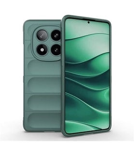 Coverzone ?nfinix Hot 50 Pro 4G ile Uyumlu K?l?f TPU Oyuklu Arka Y�zey Z-Etnik Esnek Silikon Kapak ?nfinix Hot 50 Pro 4G i�in O-tto Prime Silikon K?l?f Ye?il