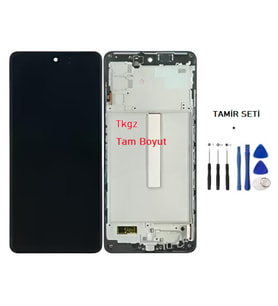Samsung Galaxy M52 - SM-M526 Uyumlu Lcd Ekran Dokunmatik Servis ÇITALI + TAMİR SETİ