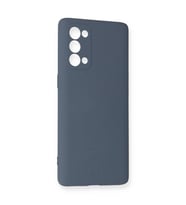 Reno 5 Pro Kılıf Nano İçi Kadife  - Gri