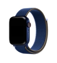 Apple Watch 10/11 42mm-38/40/41mm Kordon Hasır Kordon 2/3/4/5/6/se/7/8/9 (Aqua)