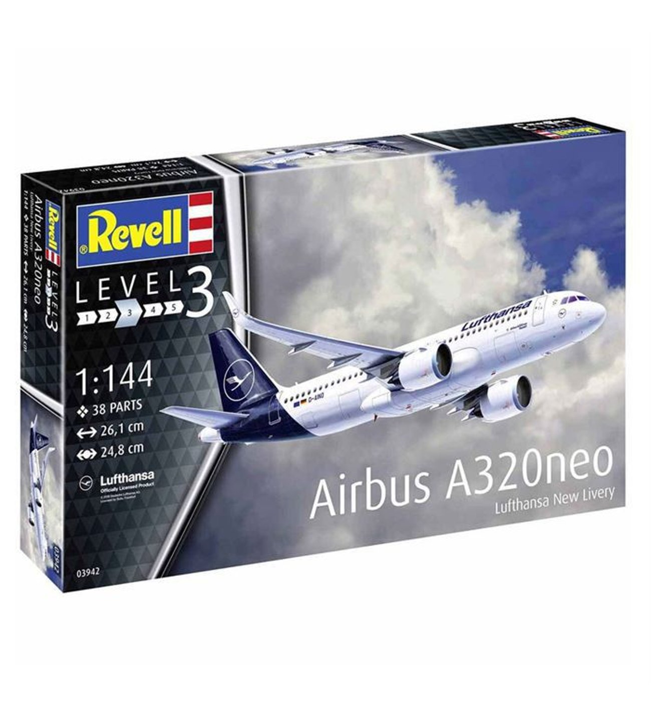 Revell Maket Airbus A320 Lufthansa 63942