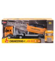 Nessiworld KLX800-241-42-43-44 Işıklı Müzikli İnşaat Tırı 1:24 -Vardem Oyuncak