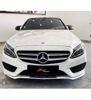 Mercedes W205 C Serisi 2015 Sonrası Batman Yarasa Ayna Kapağı Piano Black Abs Plastik