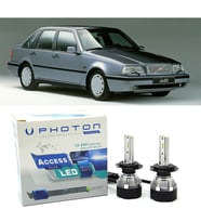 Volvo 440 Led Xenon Uzun+Kısa Far Ampulü H4 Access Yeni Seri Beyaz