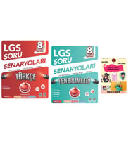 NARTEST YAYINLARI 8.SINIF LGS SORU SENARYOLARI TÜRKÇE -FEN BİLİMLERİ LGS ÇIKMIŞ VE BENZER SORULAR -