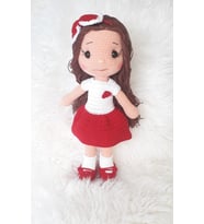 Sevgi Bebek Amigurumi Organik Oyuncak