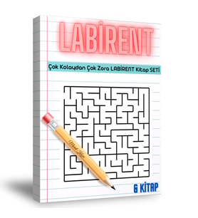 Çok Kolaydan Çok Zora LABİRENT Kitap Seti (6 Kitap)