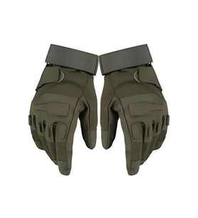 Single Sword Unisex Spor&Fitness Eldiveni, Taktik&Pilot Eldiven BlackHawk (Haki)