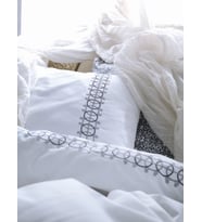 Cotton Box Majestic Seri Çift Kişilik Nevresim Takımı Paola Gri