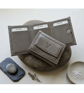 %100 Hakiki Deri Küçük Boy Bozuk Paralı Minimalist Kadın Cüzdan