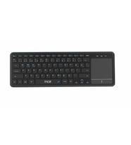 IBK-568BT Bluetooth 5.0 + 2.4GHz Kablosuz Klavye, Dokunmatik Yüzeyli, 78 Tuş, USB Alıcılı, 10m Menzil, Düşük Pil Uyarılı, Windows/Linux/iOS/Android Uyumlu, İnce ve Dayanıklı Tasarım